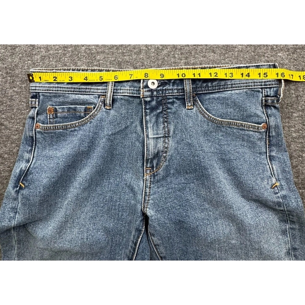 Anthropologie Pilcro Letterpress Slim Boyfriend Jeans Women 27 Fit 32x27 - Picture 2 of 16
